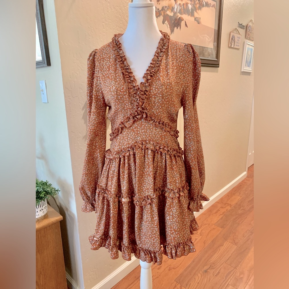 Lulus Medium Boho Sheik paisley dress